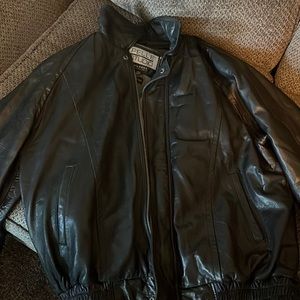Men’s Vintage leather jacket 2XL
